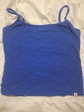 Hollister Blue Spaghetti Strap Tank Top